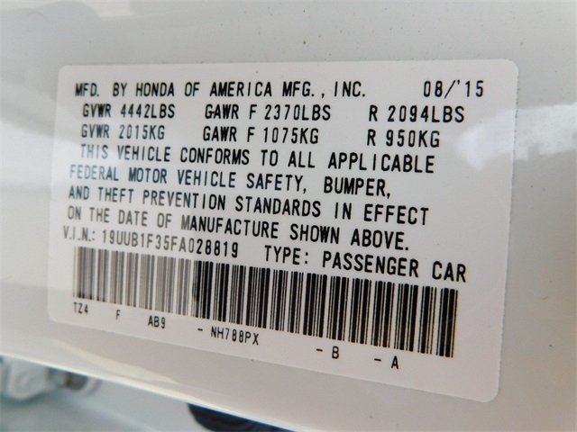 2015 Acura TLX Base
