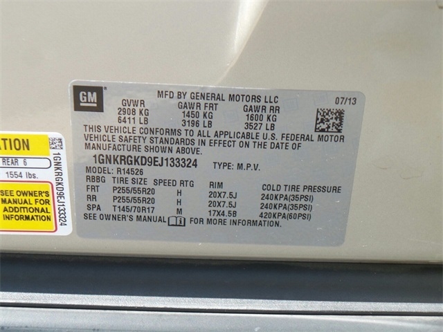 2014 Chevrolet Traverse LT