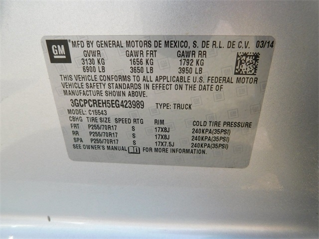 2014 Chevrolet Silverado 1500 LT LT1
