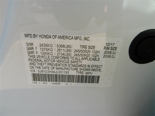 2018 Acura MDX w/Tech