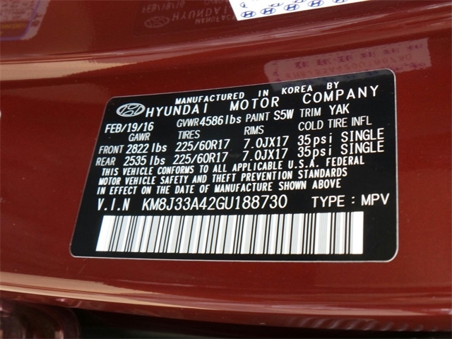 2016 Hyundai Tucson SE