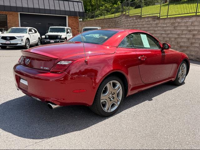 2006 Lexus SC 430 convertible trim