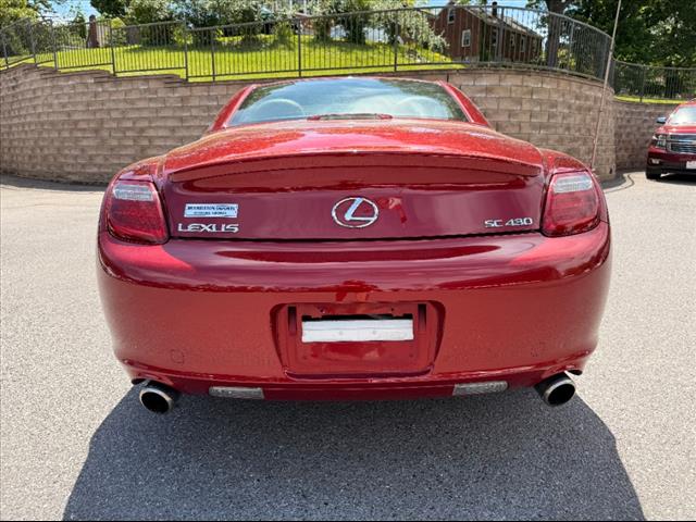 2006 Lexus SC 430 convertible trim