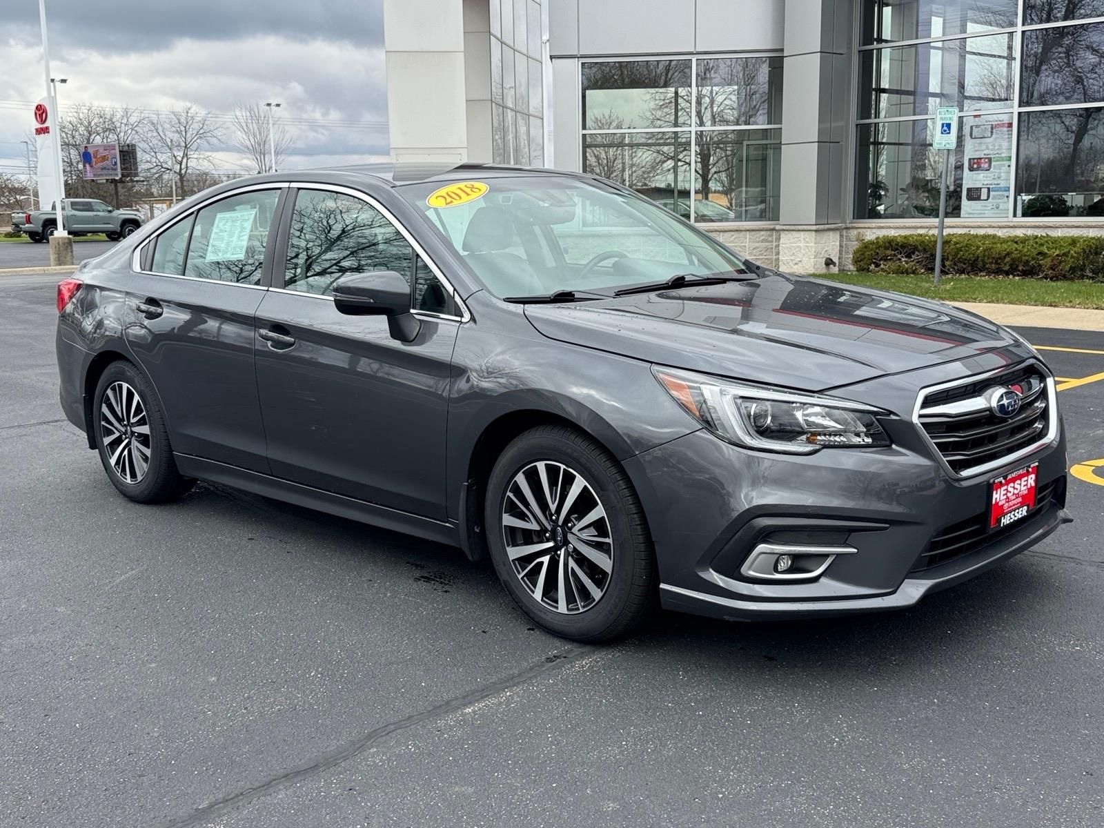 Gray Metallic 2018 Subaru Legacy 2.5i Premium AWD Sedan All-Wheel Drive Continuously Variable Transmission
