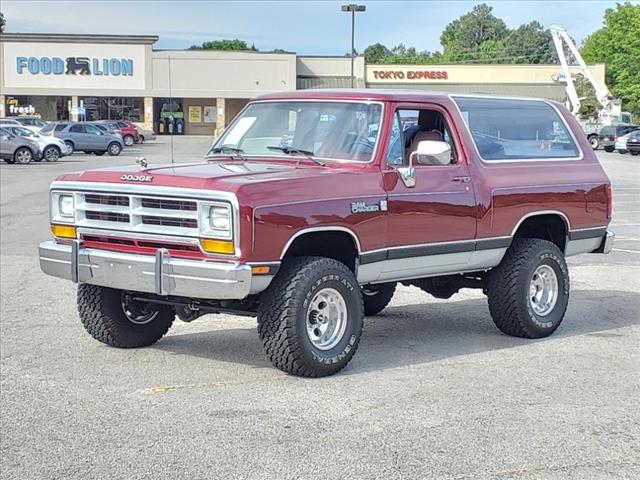 Preowned 1989 Dodge Ramcharger 100 for sale by Sanford Honda in Sanford, NC