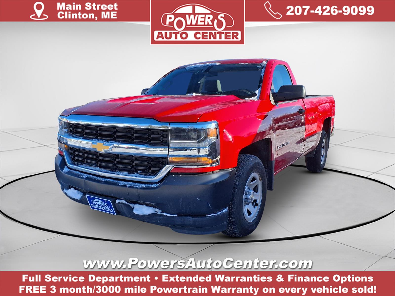 2018 Chevrolet Silverado 1500 Work Truck 1WT