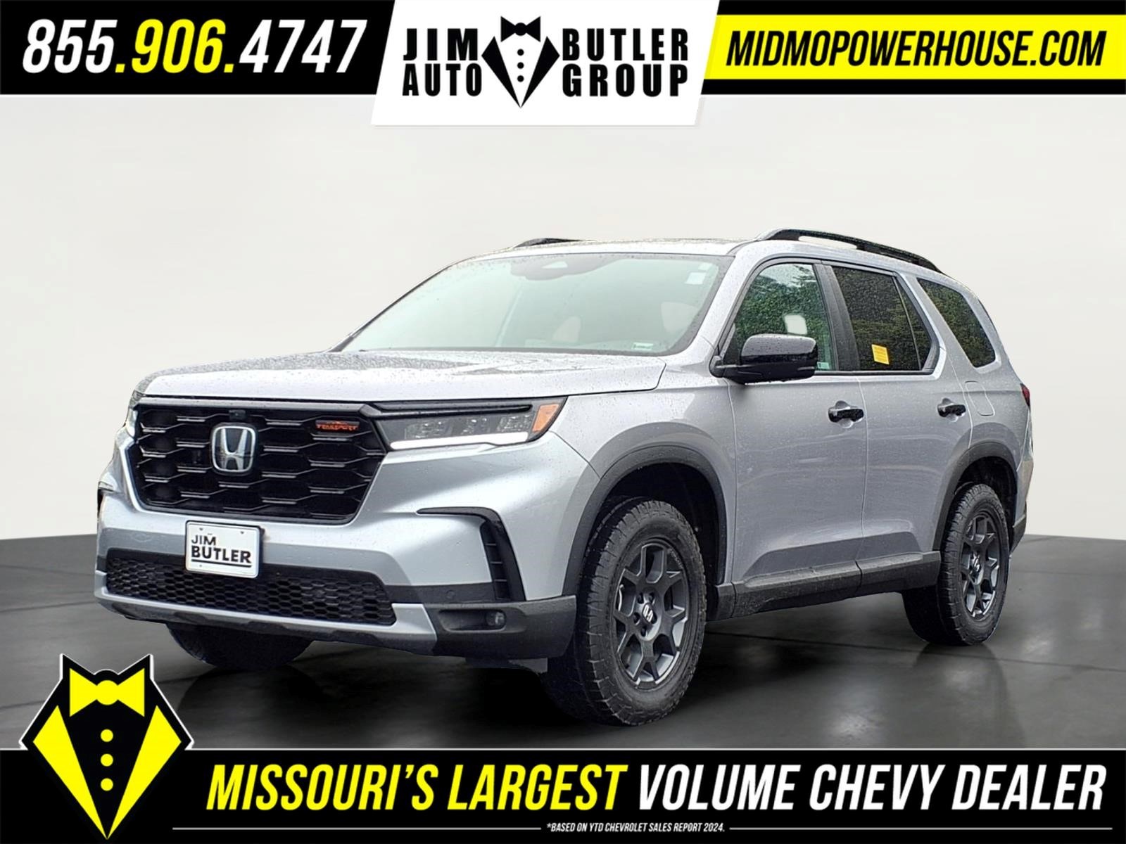Lunar Silver Metallic 2025 Honda Pilot SUV / Crossover All-Wheel Drive Automatic