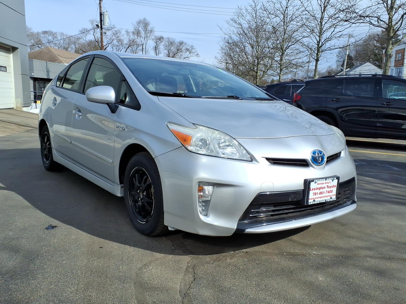 Classic Silver Metallic (1f7) 2013 Toyota Prius Two Hatchback Front-Wheel Drive Continuously Variable Transmission
