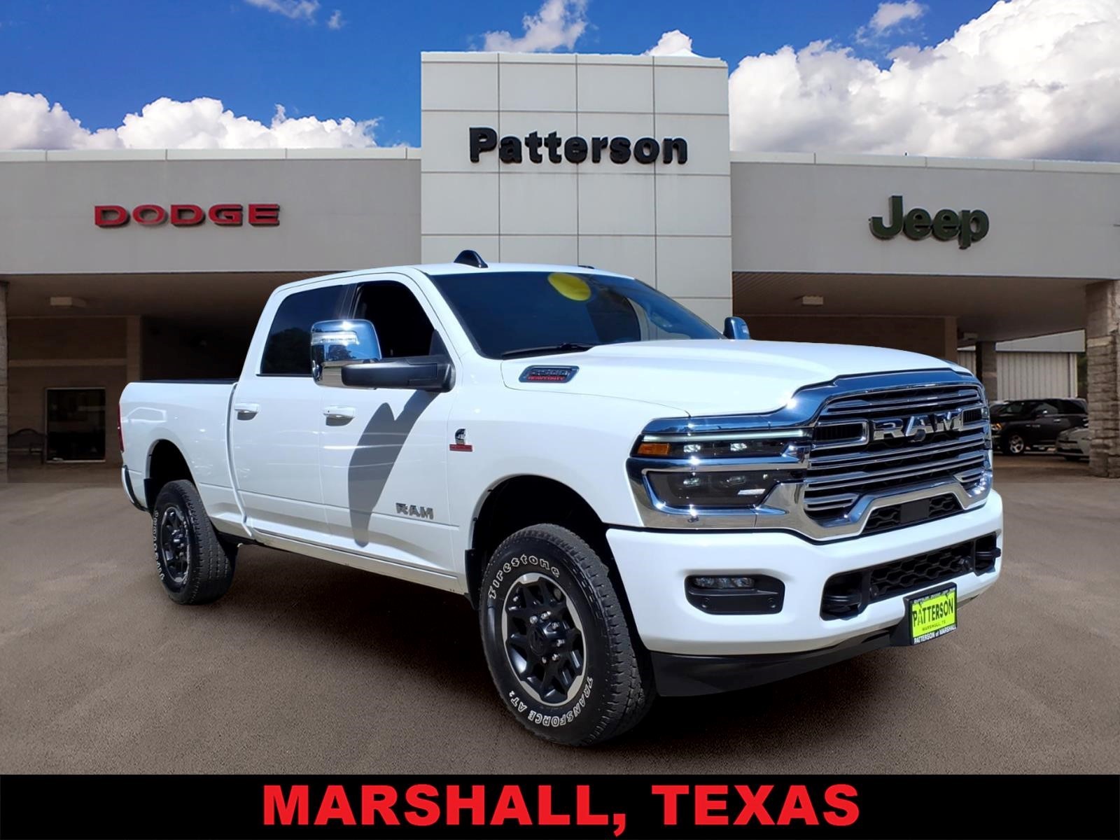 Bright White Clearcoat 2026 RAM 2500 Pickup Truck Four-Wheel Drive 8-Speed Automatic