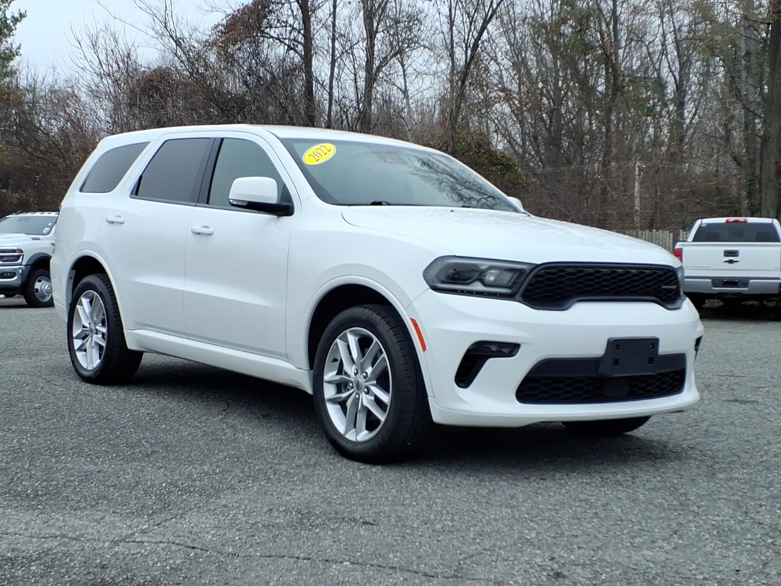 White Knuckle Clearcoat 2022 Dodge Durango GT Plus AWD SUV / Crossover All-Wheel Drive Automatic
