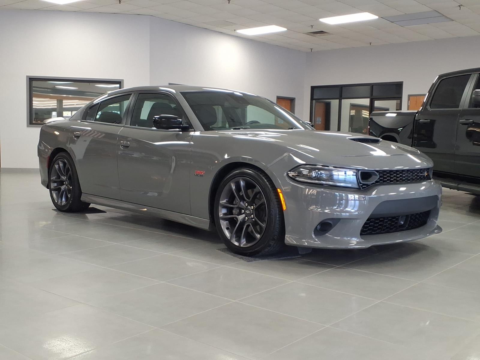 Destroyer Gray Clearcoat 2023 Dodge Charger Scat Pack RWD Sedan Rear-Wheel Drive 8-Speed Automatic