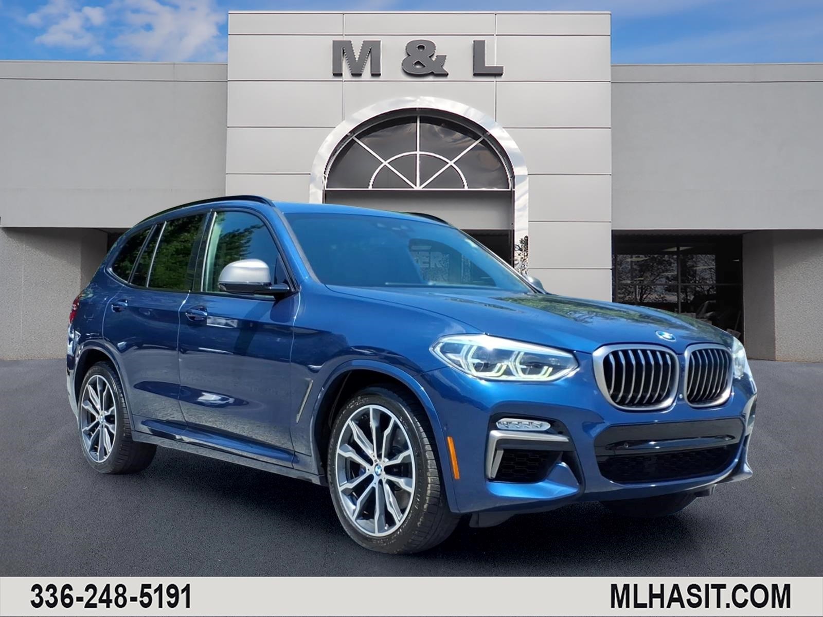 Phytonic Blue Metallic C1m 2019 BMW X3 M40i AWD SUV / Crossover All-Wheel Drive 8-Speed Automatic