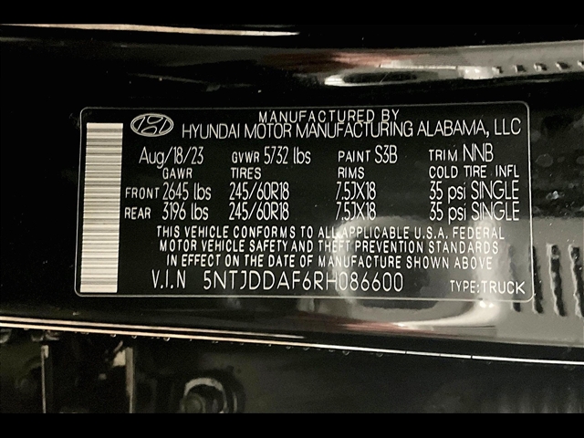 2024 Hyundai SANTA CRUZ XRT