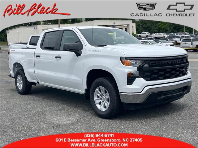 2025 Chevrolet Silverado 1500 4WD CREW CAB 157  WORK TR - 1GCUKAED1SZ272889 - Bill Black Chevrolet Cadillac