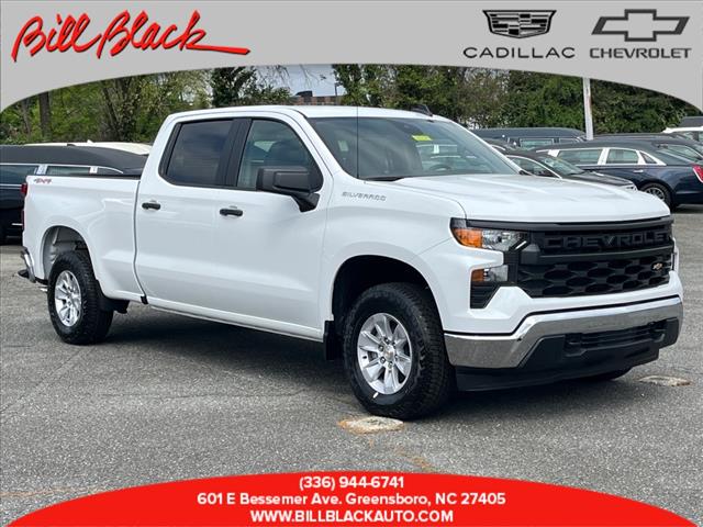2025 Chevrolet Silverado 1500 4WD CREW CAB 157  WORK TR - 1GCUKAED6SZ169905 - Bill Black Chevrolet Cadillac