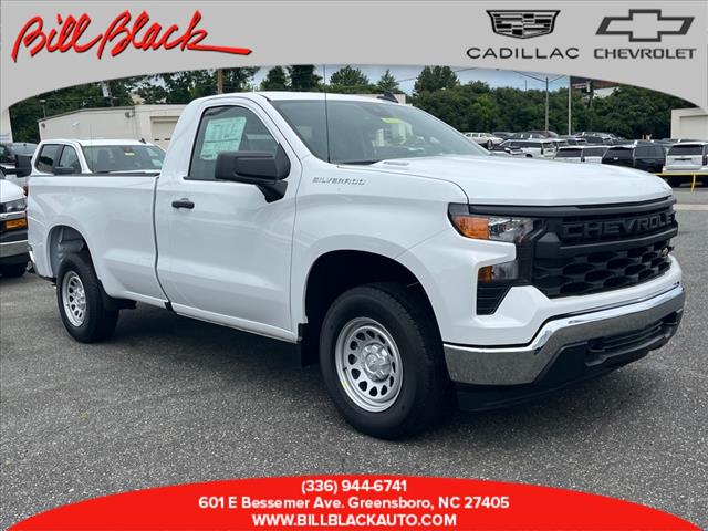 2025 Chevrolet Silverado 1500 2WD REG CAB 140  WORK TRU - 3GCNAAEK0SG297577 - Bill Black Chevrolet Cadillac