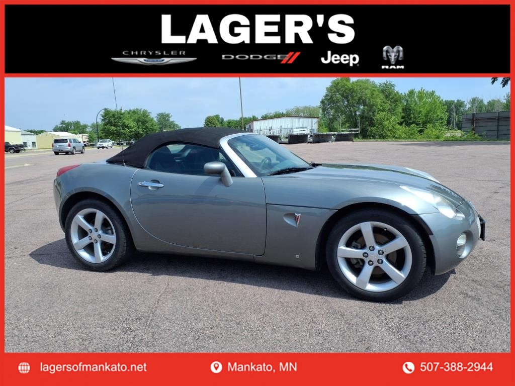 Shadow Gray 2006 Pontiac Solstice Roadster Convertible Rear-Wheel Drive Manual