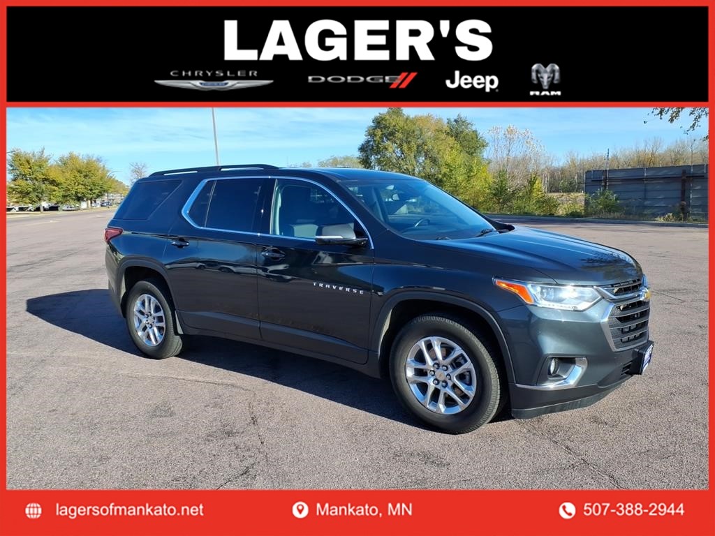 Gray (Graphite Metall) 2020 Chevrolet Traverse LT Cloth AWD SUV / Crossover Four-Wheel Drive Automatic