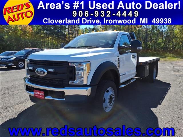 2017 Ford F550 XL DRW 4x4 Flat Bed