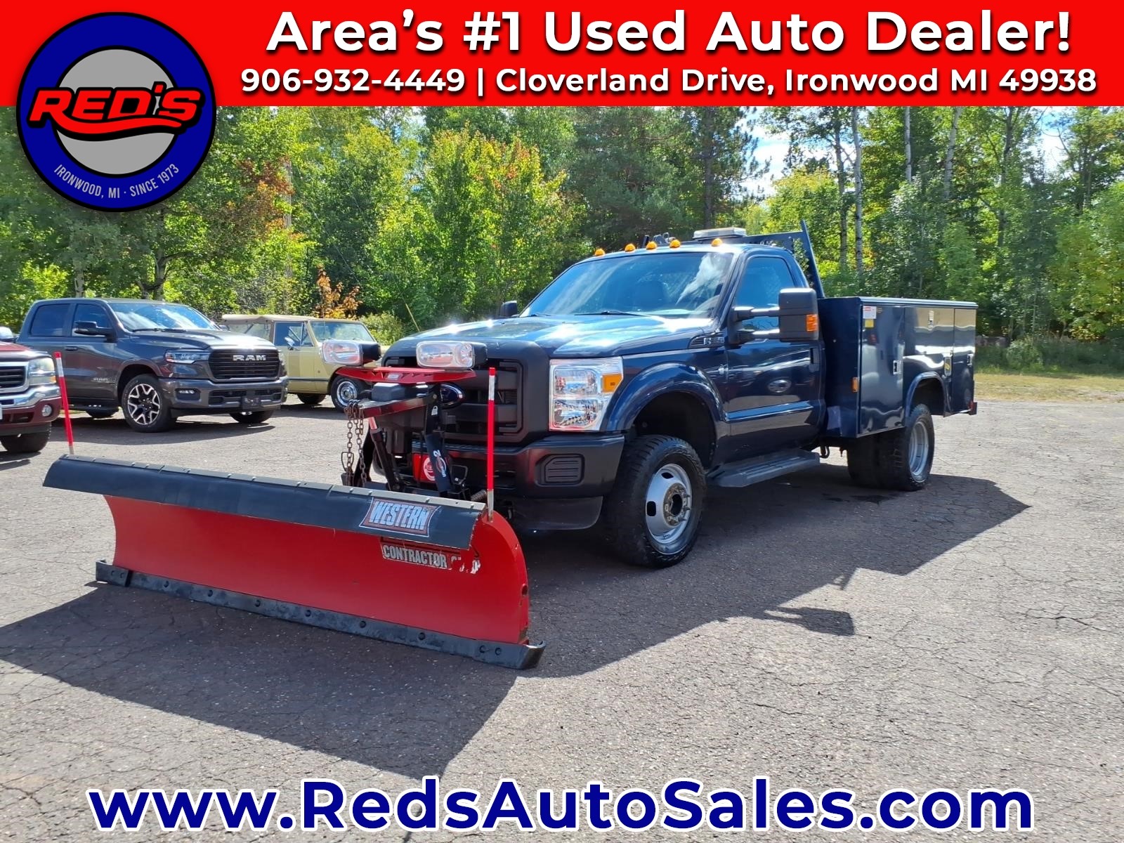 Dk. Blue 2016 Ford F-350 Super Duty Chassis Pickup Truck Four-Wheel Drive 6-Speed Automatic