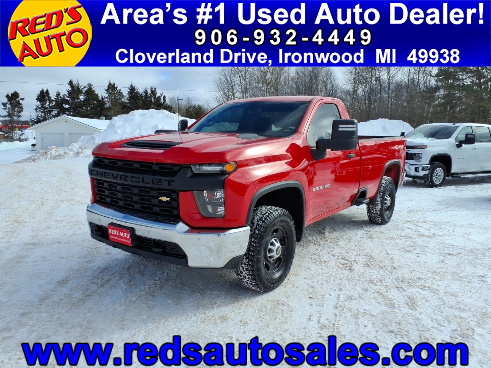 2020 Chevrolet Silverado 2500HD Work Truck Regular Cab LB 4WD