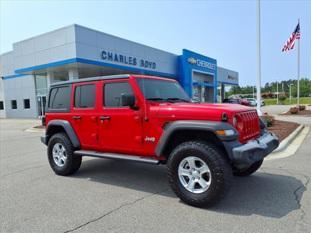 2018 Jeep Wrangler Unlimited SPORT S 4X4