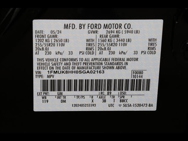 2025 Ford Explorer Platinum