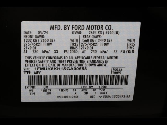 2025 Ford Explorer ST-Line
