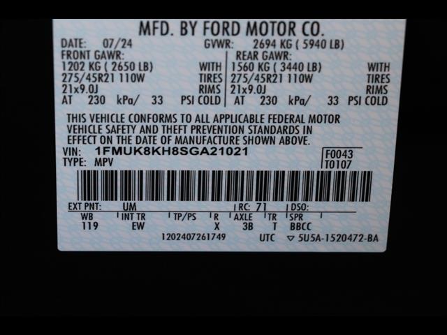 2025 Ford Explorer ST-Line