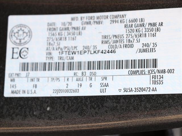 2020 Ford F-150 XLT