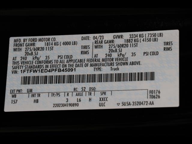 2023 Ford F-150 Lariat