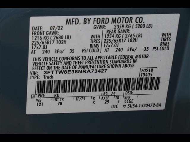 2022 Ford Maverick XLT