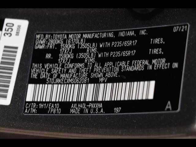 2021 Toyota Sienna XLE 7-Passenger