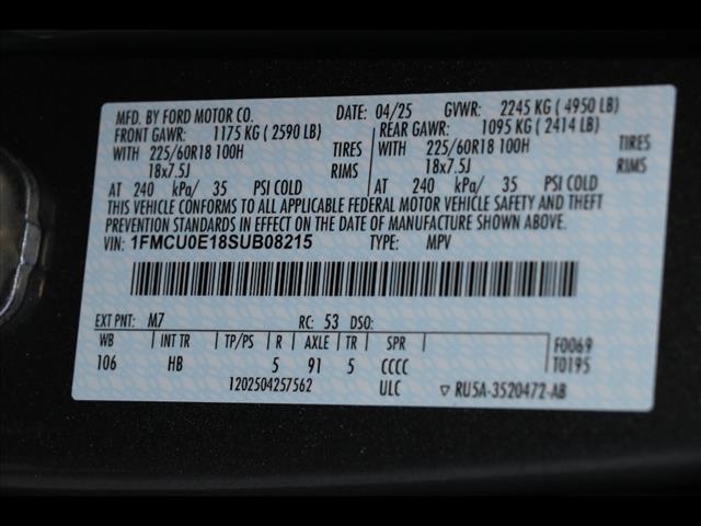 2025 Ford Escape Plug-In Hybrid PHEV