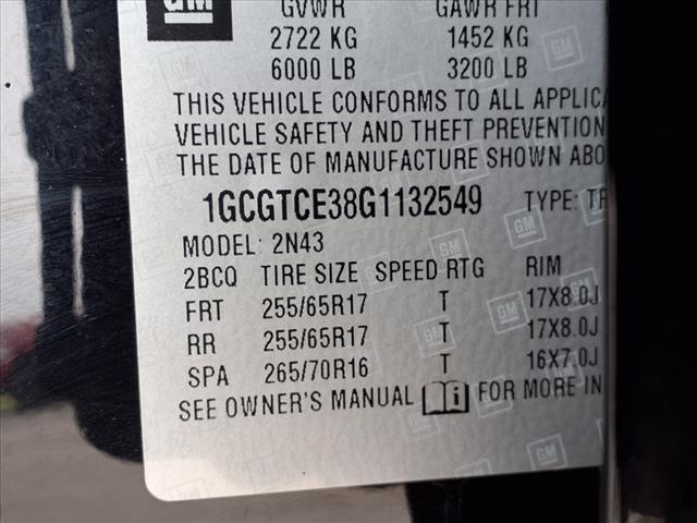 2016 Chevrolet Colorado LT