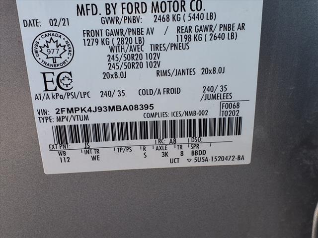 2021 Ford Edge ST-Line