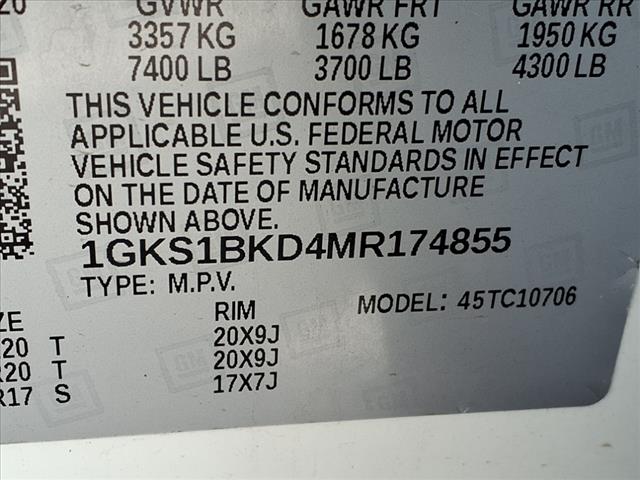 2021 GMC Yukon SLT