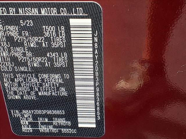 2023 Nissan Armada Platinum