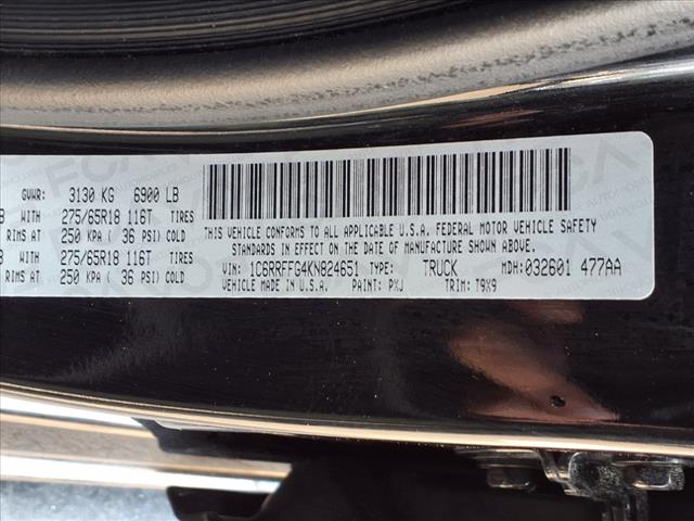 2019 RAM 1500 Big Horn