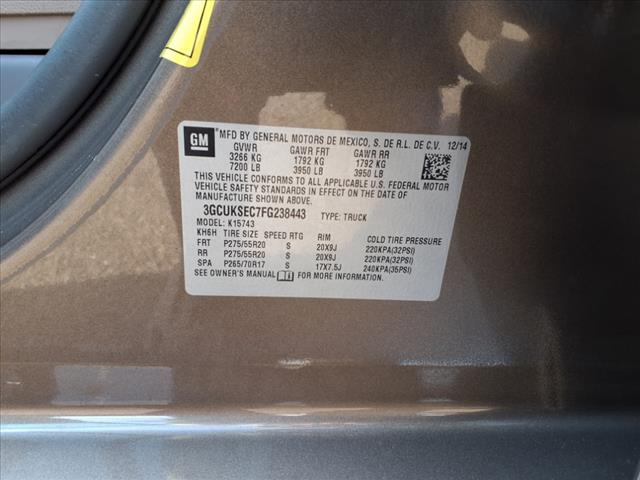 2015 Chevrolet Silverado 1500 LTZ