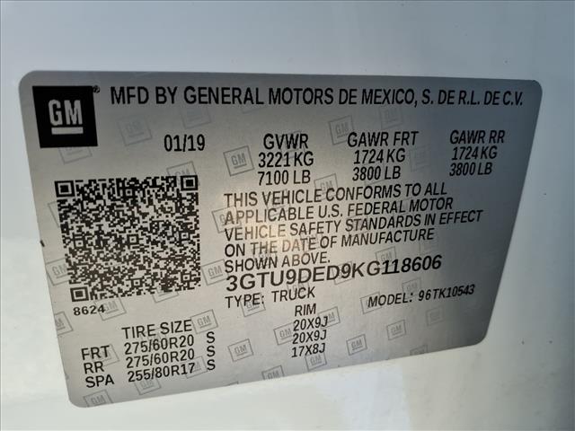 2019 GMC Sierra 1500 SLT