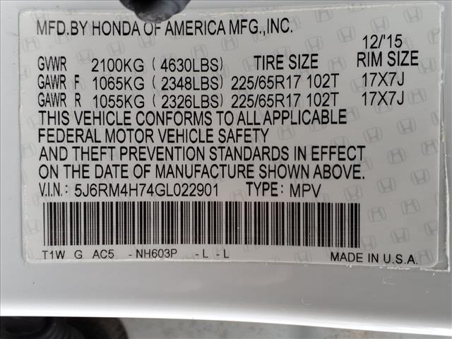 2016 Honda CR-V EX-L