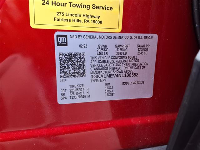 2022 GMC Terrain SLE