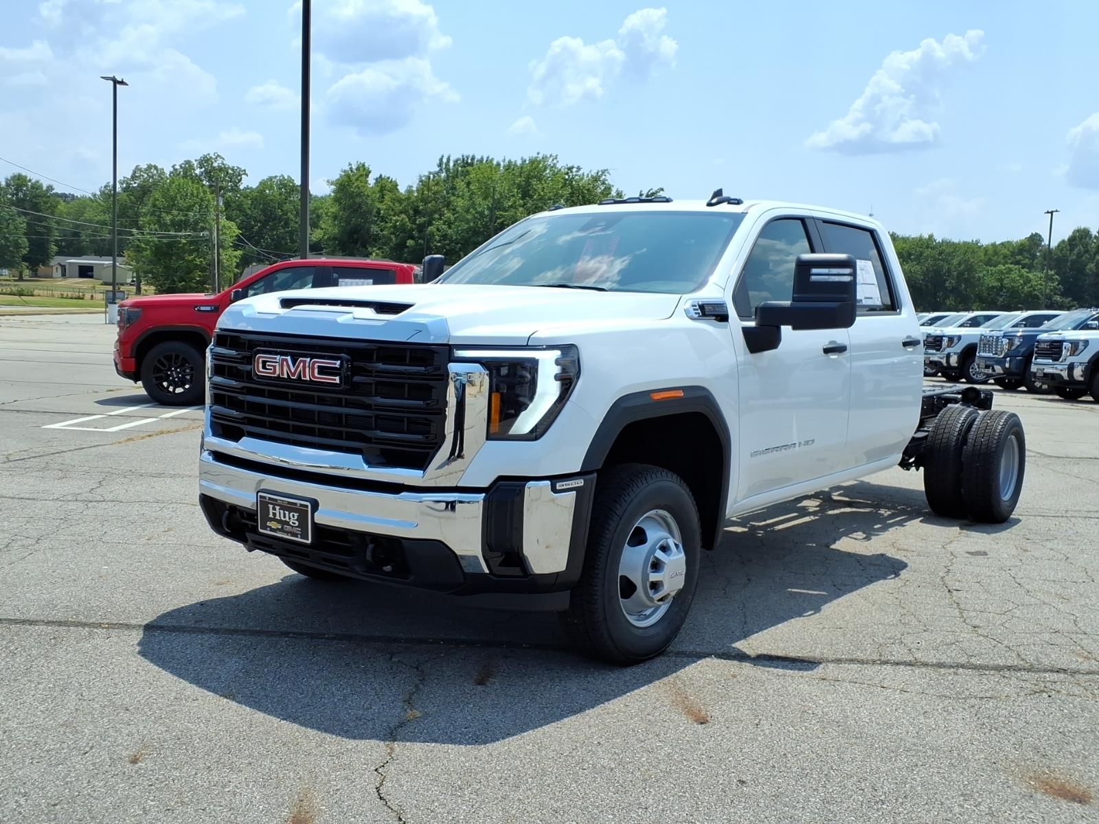 White 2026 GMC Sierra 3500HD Pickup Truck Four-Wheel Drive Automatic