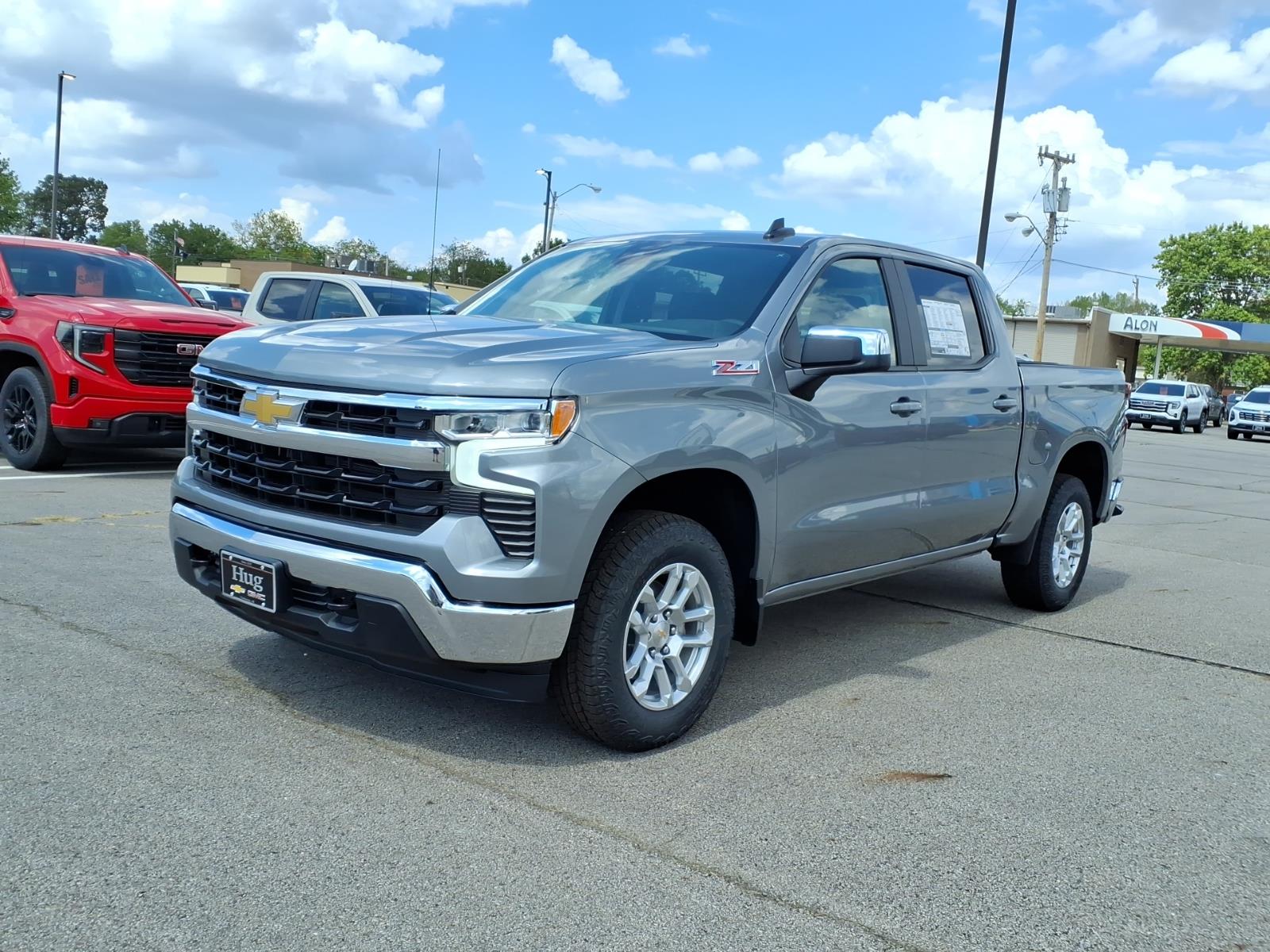 Sterling Gray Metallic 2026 Chevrolet Silverado 1500 Pickup Truck Four-Wheel Drive Automatic