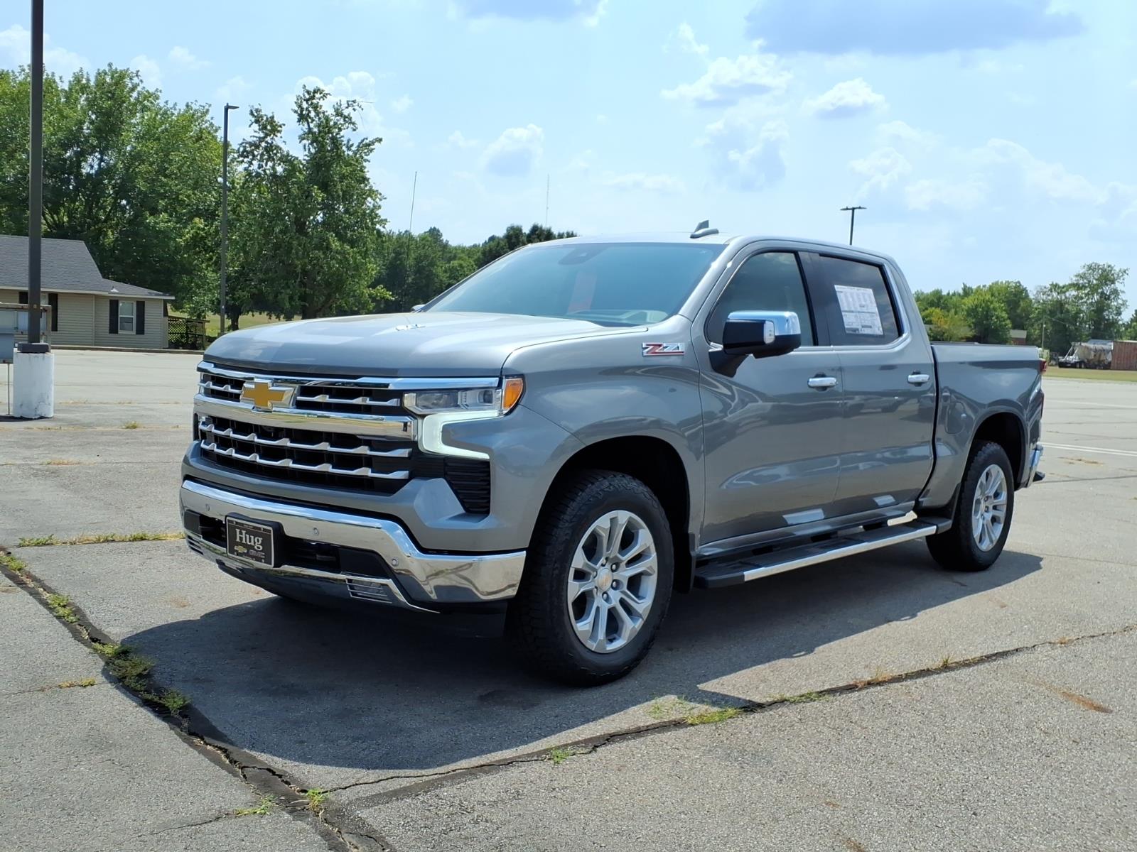 Sterling Gray Metallic 2026 Chevrolet Silverado 1500 Pickup Truck Four-Wheel Drive Automatic