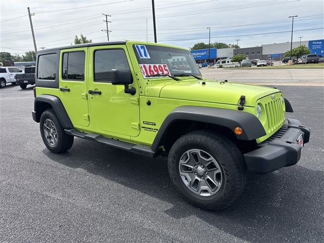 2017 Jeep Wrangler Unlimited Willys Wheeler:66550