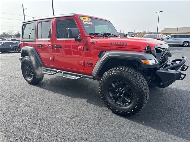 2021 Jeep Wrangler Unlimited Willys:65505