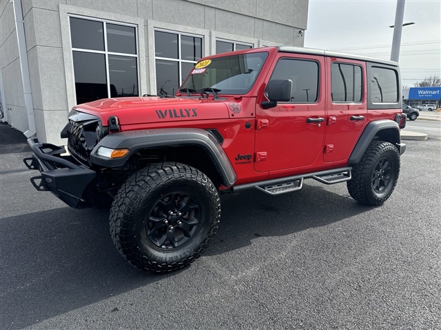 Photo of 2021 Jeep Wrangler Unlimited Willys in Joplin, MO 2021 Jeep Wrangler Unlimited Willys  65505