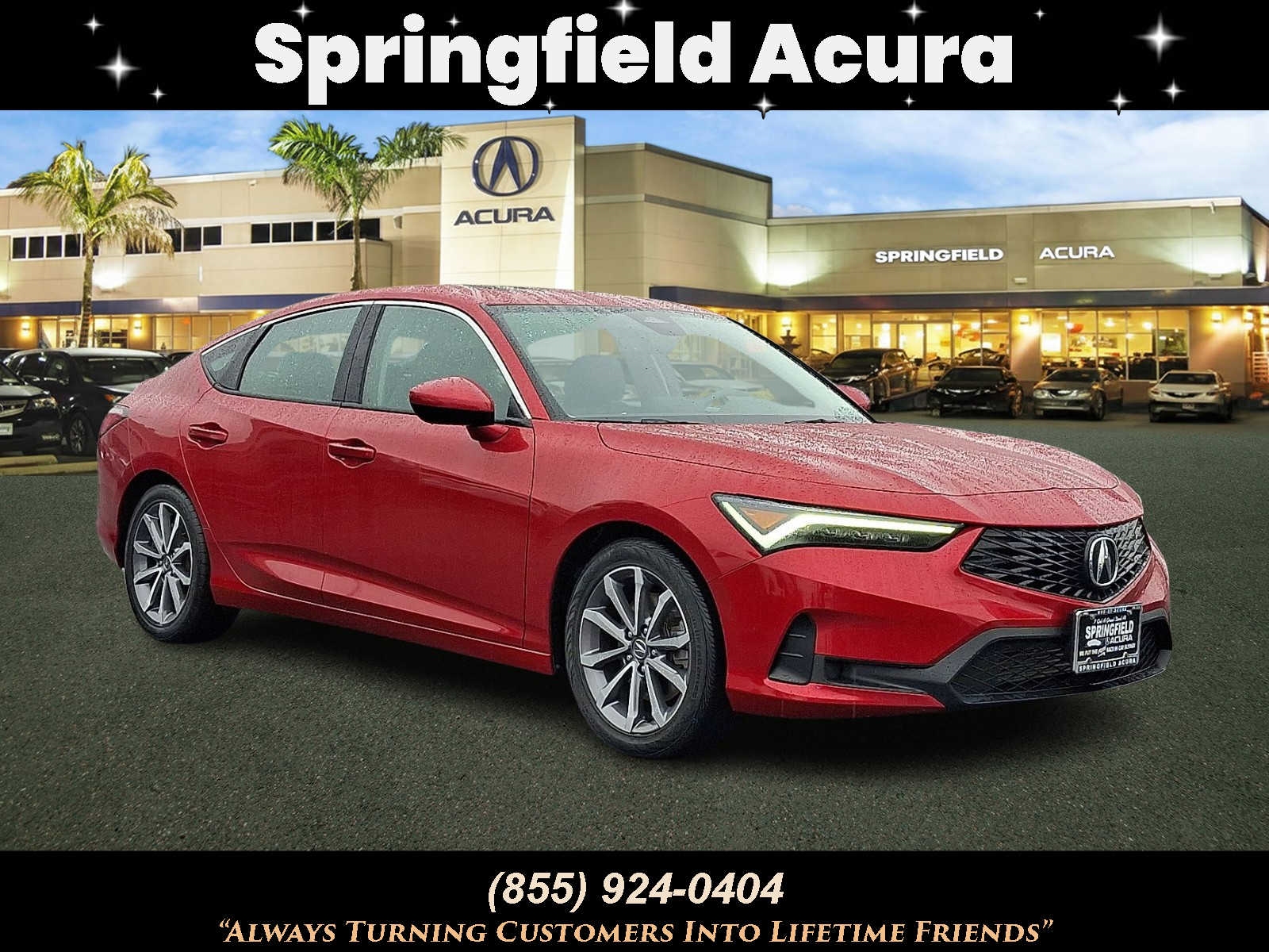 Performance Red Pearl Re 2023 Acura Integra FWD Sedan Front-Wheel Drive Continuously Variable Transmission